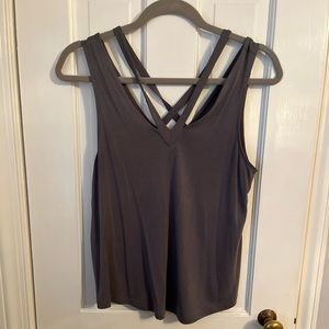American Eagle Soft&Sexy tank top gray size small
